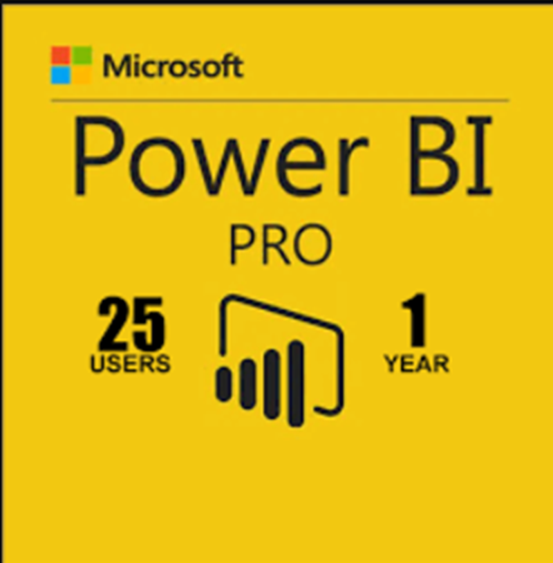 Microsoft Power BI Premium (25 Users) - 1 Year Subscription